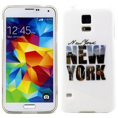 Gumený kryt Ney York na Samsung Galaxy S5