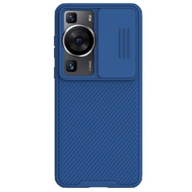 Gumený kryt NILLKIN CamShield na Huawei P60 Pro - Modrá