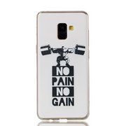 Gumený kryt No Pain No Gain na Samsung Galaxy A7 (2018)