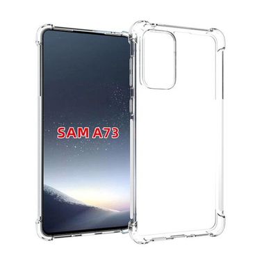 Gumený kryt Non-slip na Samsung Galaxy A73 5G - Priehlľadná