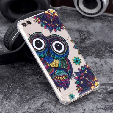 Gumený kryt Owl na Huawei P Smart