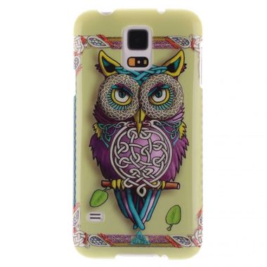 Gumený kryt Owl na Samsung Galaxy S5