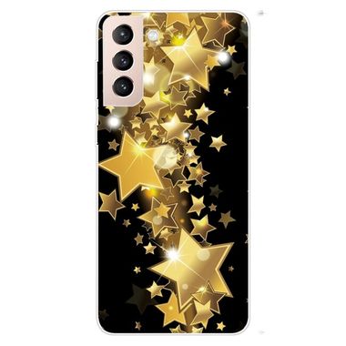 Gumený kryt PAINTED na Samsung Galaxy S22 Plus 5G - Gold Star