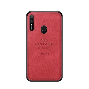 Gumený kryt PINWUYO na Huawei P Smart Z - červená