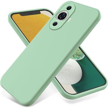 Gumený kryt Pure Color na Huawei Nova 11 – Zelená