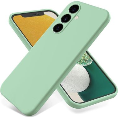 Gumený kryt Pure Color na Samsung Galaxy A05s - Zelená