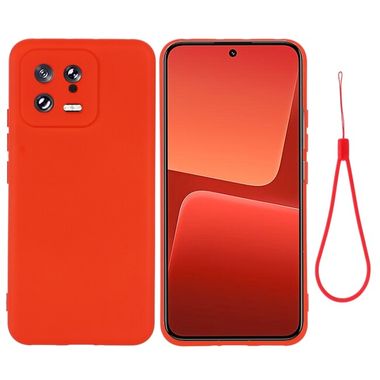Gumený kryt PURE na Xiaomi 13 - Červená
