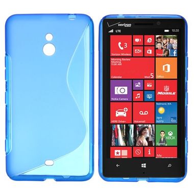 Gumený kryt S Line na Nokia 1320 - modrá