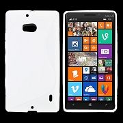 Gumený kryt S Line na Nokia Lumia 930 - biela