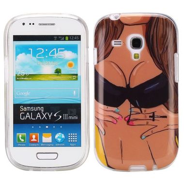 Gumený kryt Sexy Girl na Samsung Galaxy S3 mini