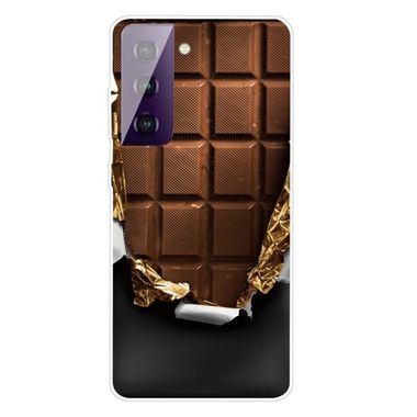 Gumený kryt na Samsung Galaxy S21 5G - Chocolate