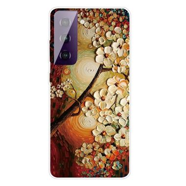 Gumený kryt na Samsung Galaxy S21 5G - Oil Painting Magnolia