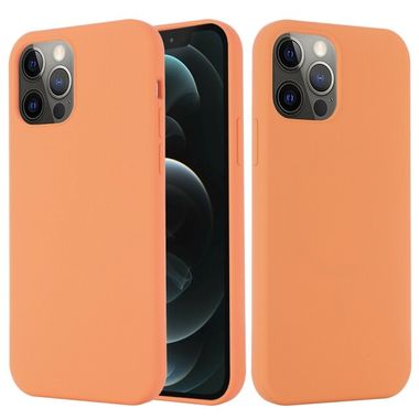 Gumený kryt Shockrpoof na iPhone 15 Pro - Zlato oranžová