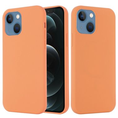 Gumený kryt Shockrpoof na iPhone 15 - Zlato oranžová
