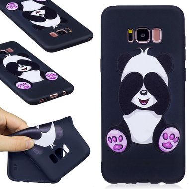 Gumený kryt Shy Panda na Samsung Galaxy S8+