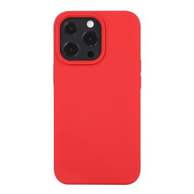 Gumený kryt SILICONE na iPhone 14 Pro Max - Carmine Red