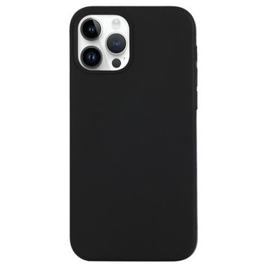 Gumený kryt SILICONE na iPhone 14 Pro Max - Čierna