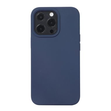 Gumený kryt SILICONE na iPhone 14 Pro Max - Midnight Blue