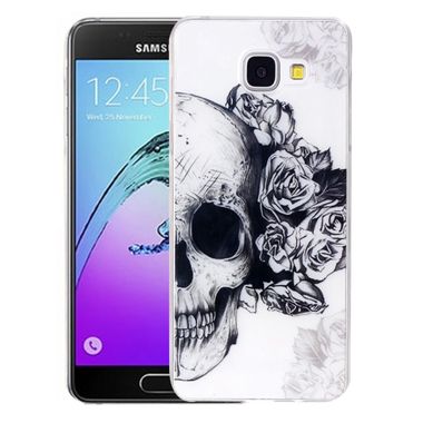 Gumený kryt Skull na Samsung Galaxy A3(2016)