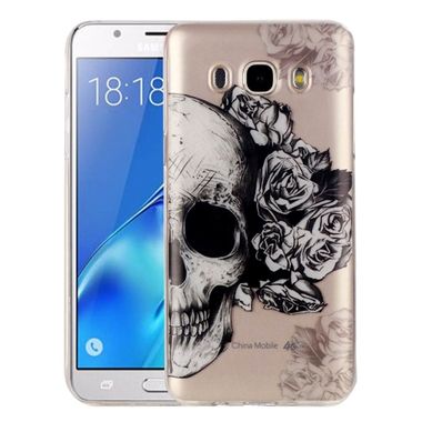 Gumený kryt Skull na Samsung Galaxy J5(2016)