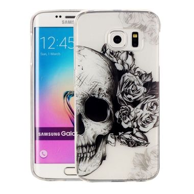 Gumený kryt Skull na Samsung Galaxy S6 edge