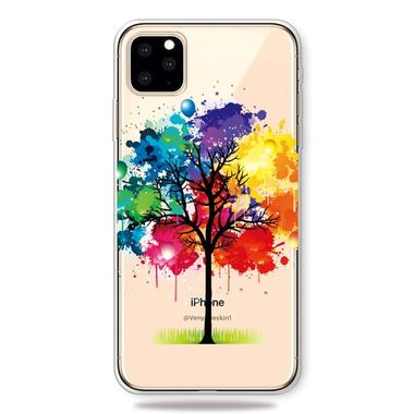 Gumený kryt Soft TPU na iPhone 11 pro Painting tree
