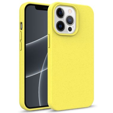 Gumený kryt STARRY na iPhone 13 Mini - Žltá