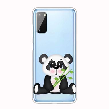 Gumený kryt TPU na Samsung Galaxy A41 - Bamboo Panda