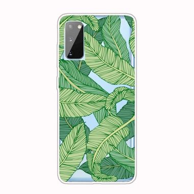 Gumený kryt TPU na Samsung Galaxy A41 - Banana Leaf
