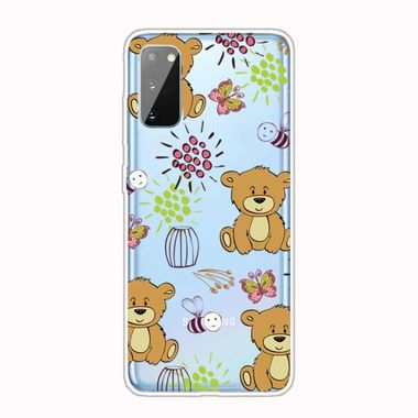 Gumený kryt TPU na Samsung Galaxy A41 - Little Brown Bear