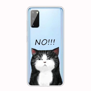 Gumený kryt TPU na Samsung Galaxy A41 - No Cat