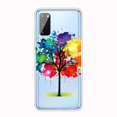 Gumený kryt TPU na Samsung Galaxy A41 - Oil Painting Tree