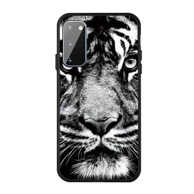 Gumený kryt TPU na Samsung Galaxy A41 - White tiger