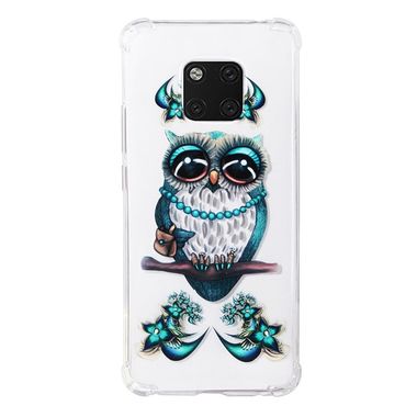 Gumený kryt TPU Protective na Huawei Mate 20 Pro- Blue Owl