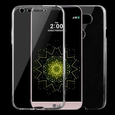 Gumený kryt Ultra-thin 0.75mm na LG G5 - priesvitný