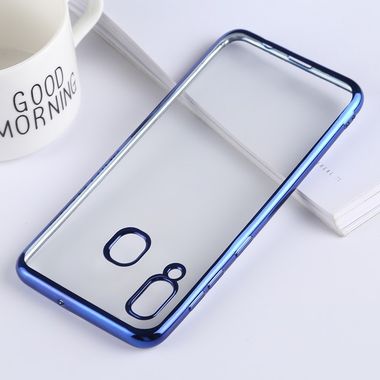 Gumený kryt Ultra-thin na Samsung Galaxy A30 - modrá