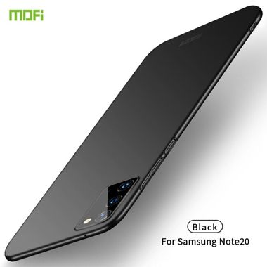 Gumený kryt Ultra-thin na Samsung Galaxy Note 20 - Čierna