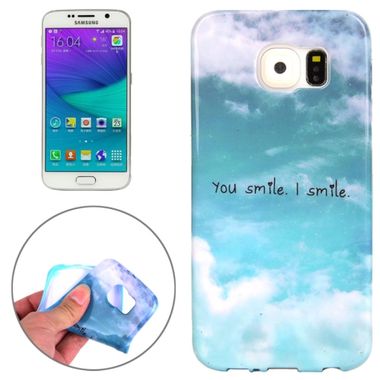 Gumený kryt You Smile na Samsung Galaxy S6 Edge