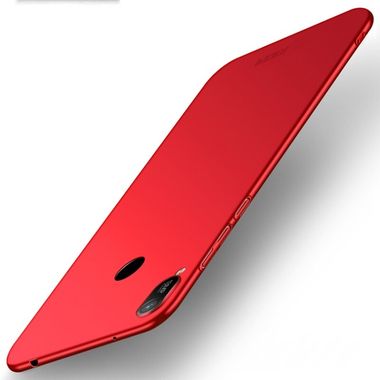 Gumený matný kryt Ultrathin na Huawei Y6 (2019) - červená
