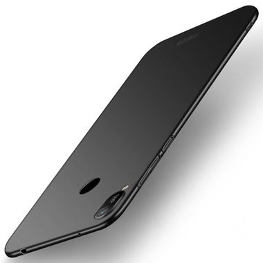Gumený matný kryt Ultrathin na Huawei Y6 (2019) - čierna