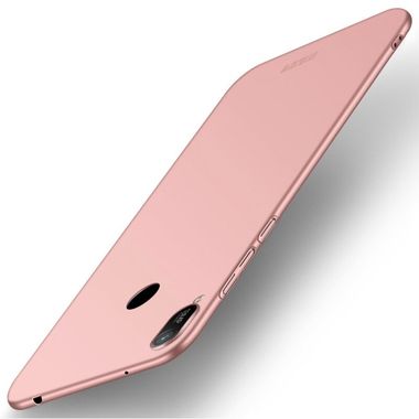 Gumený matný kryt Ultrathin na Huawei Y6 (2019) - ružová zlatá