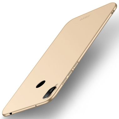 Gumený matný kryt Ultrathin na Huawei Y6 (2019) - zlatá
