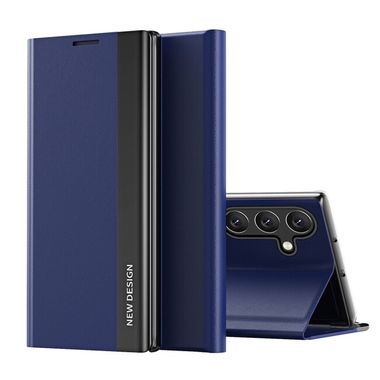 Knižkové puzdro Adsorption na Samsung Galaxy A24 - Tmavo modrá