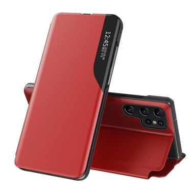 Knižkové puzdro DISPLAY na Samsung Galaxy S22 Ultra 5G - Červená