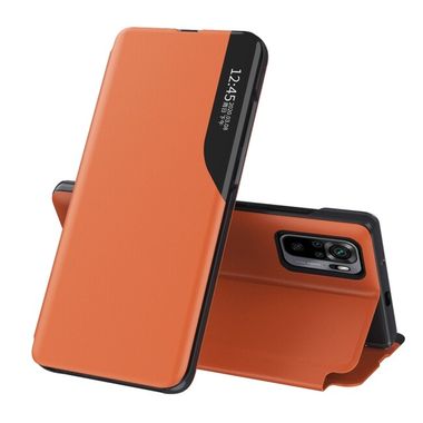 Knižkové puzdro DISPLAY na Xiaomi Redmi Note 10 Pro - Oranžová