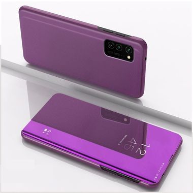 Knižkové púzdro na Huawei P40 - Plated Mirror -fialová