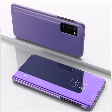 Knižkové púzdro na Huawei P40 Pro - Plated Mirror -Purple Blue