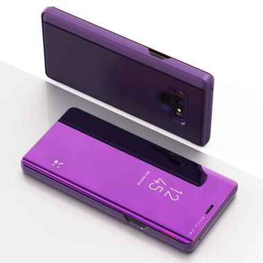 Knižkové puzdro Zrkadlo na Samsung Galaxy Note 9 - fialová