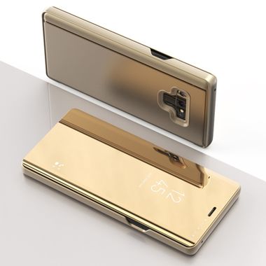 Knižkové puzdro Zrkadlo na Samsung Galaxy Note 9 - zlatá