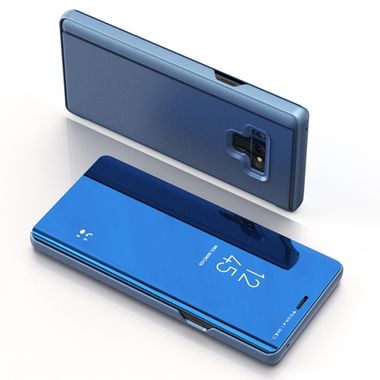 Knižkové puzdro Zrkadlo na Samsung Galaxy Note 9 - modrá